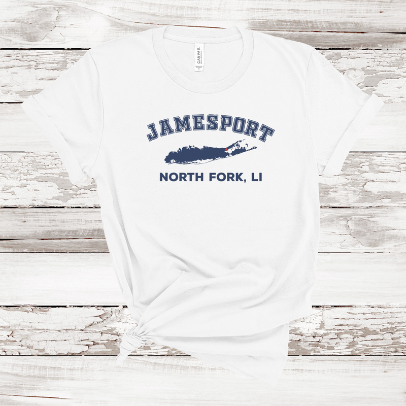 Jamesport North Fork T-shirt | Adult Unisex