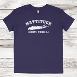Mattituck North Fork Long Island T-shirt | Classic Colors | Kids Navy