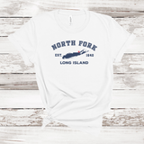 Classic North Fork Long Island T-shirt | Adult Unisex