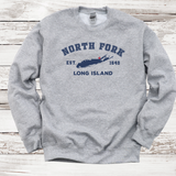Classic North Fork Long Island Sweatshirt | Adult Unisex
