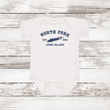 Classic North Fork Long Island Baby Onesie