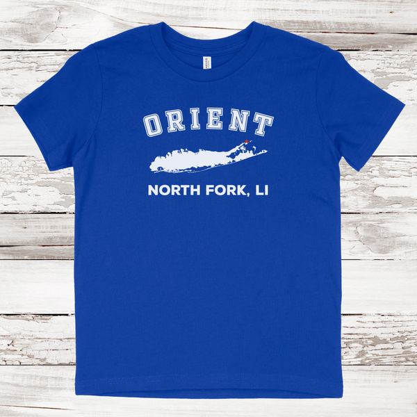 Orient North Fork Long Island T-shirt | Kids | Premium