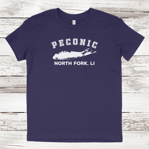 Peconic North Fork Long Island T-shirt | Kids | Premium