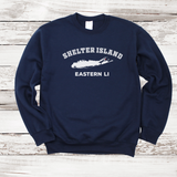 Shelter Island Eastern Long Island Sweatshirt | Adult Unisex