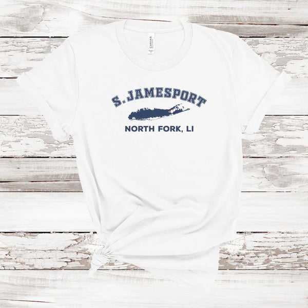 South Jamesport North Fork T-shirt | Adult Unisex