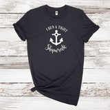 I Run A Tight Shipwreck T-shirt | Adult Unisex Heather Midnight Navy
